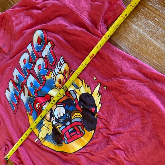Men’s Mario Kart Graphic T-Shirt – Red – Size Large - Picture 4 of 5